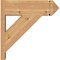 Ekena Millwork Traditional Smooth Arts and Crafts Outlooker, Western Red Cedar, 7 1/2"W x 22"D x 22"H OUT08X22X22TRA03SWR - alternate 4